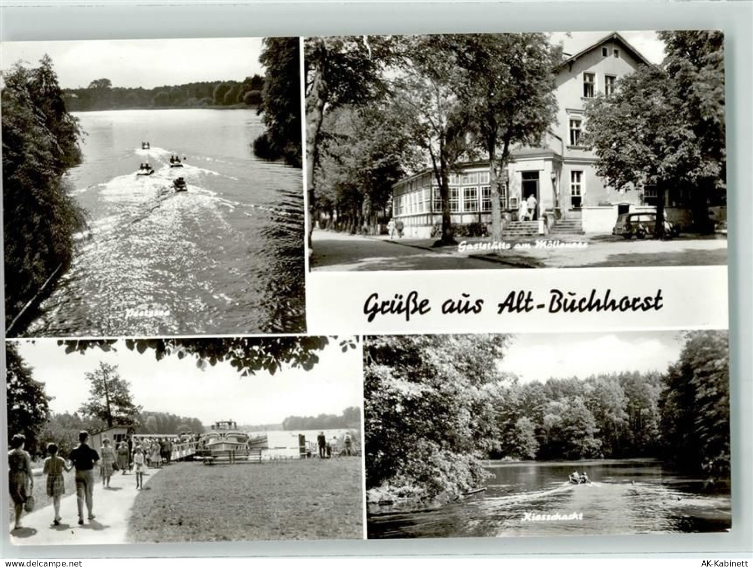 15537 O1252 Grünheide , Mark - OT. Alt Buchhorst Möllensee Gasthaus am M... - 39392431