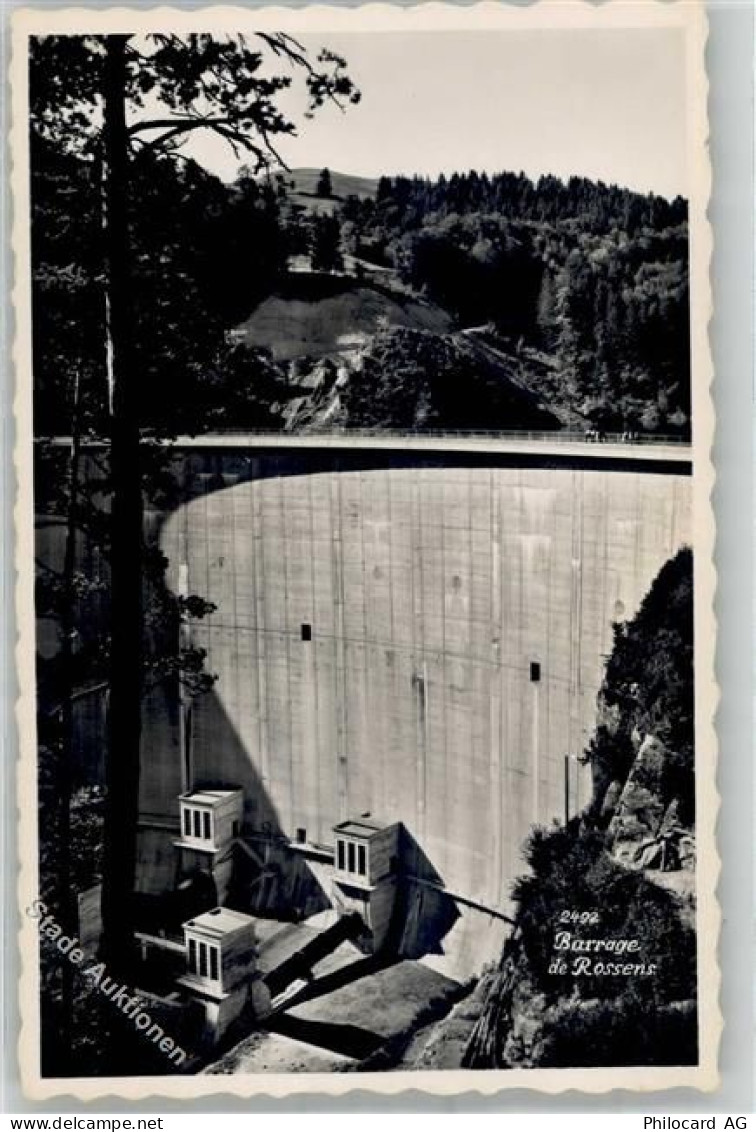 1554 Rossens VD - Staumauer - 51796580