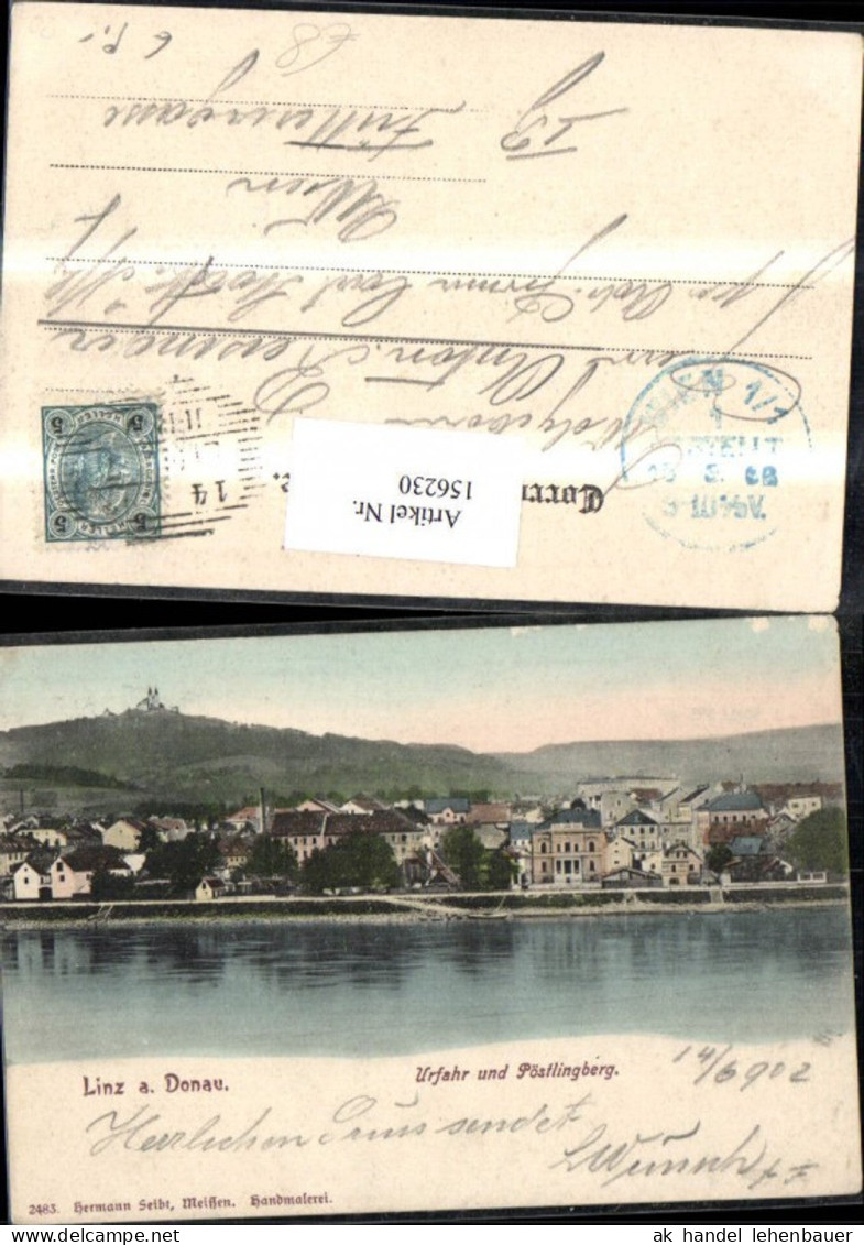 156230,Linz Urfahr u. Pöstlingberg 1902