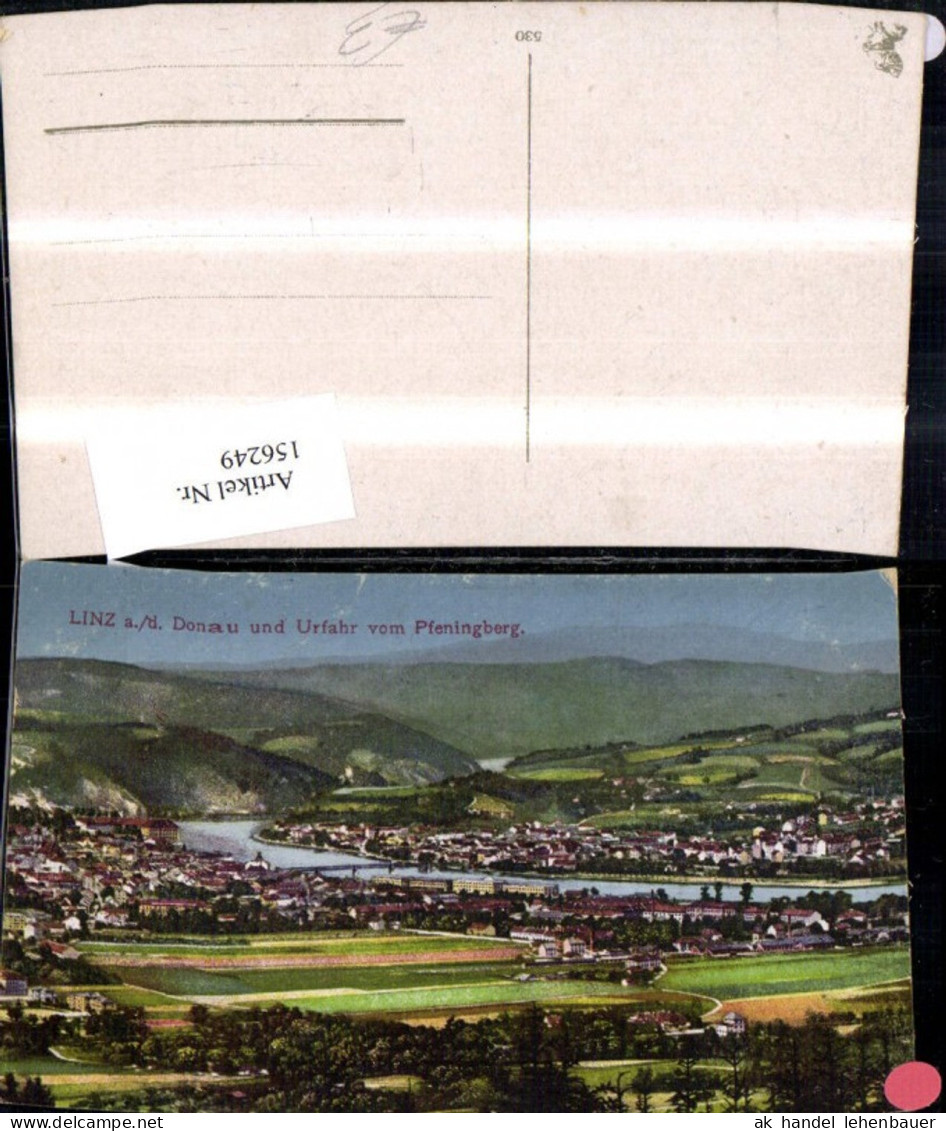 156249,Linz u. Urfahr v. Pfeningberg