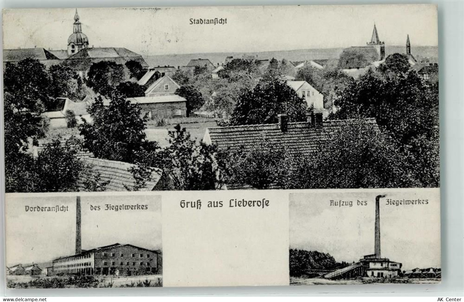 15868 O1232 Lieberose 1910 - Ziegelwerk - 13610381