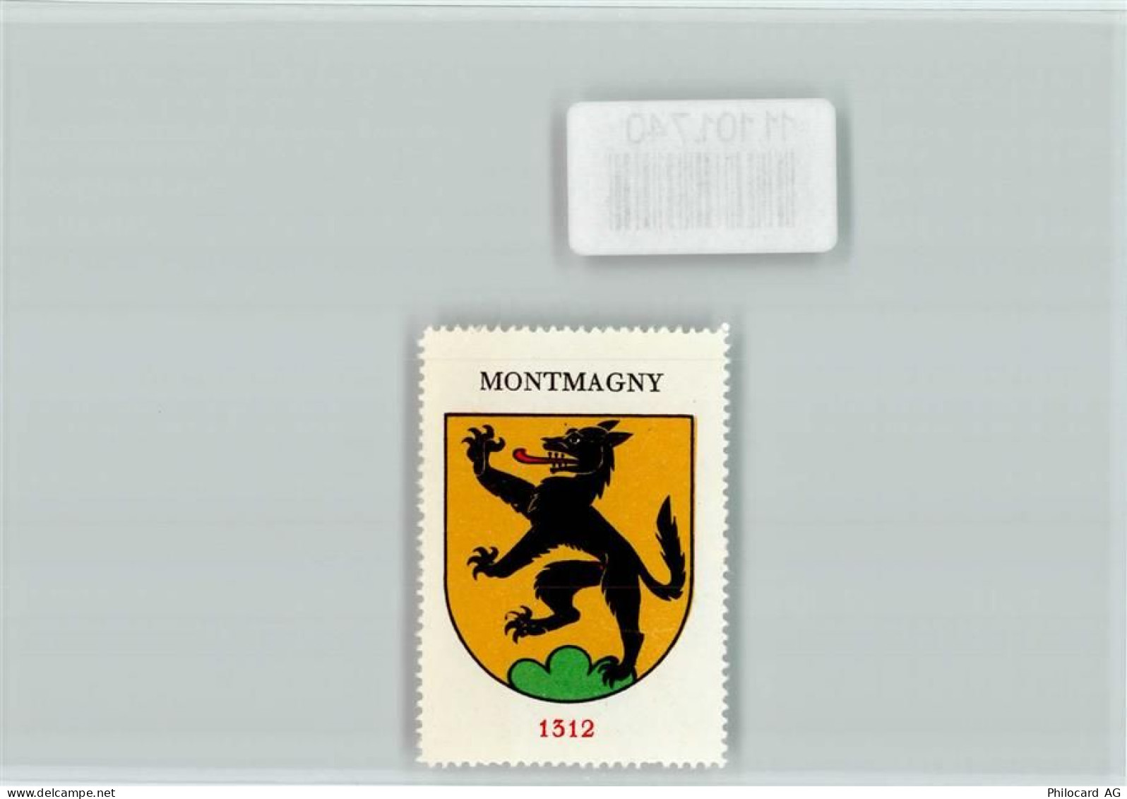 1587 Montmagny - Vignette Wappen Kaffee Hag ca 1920-1940 - 11101740