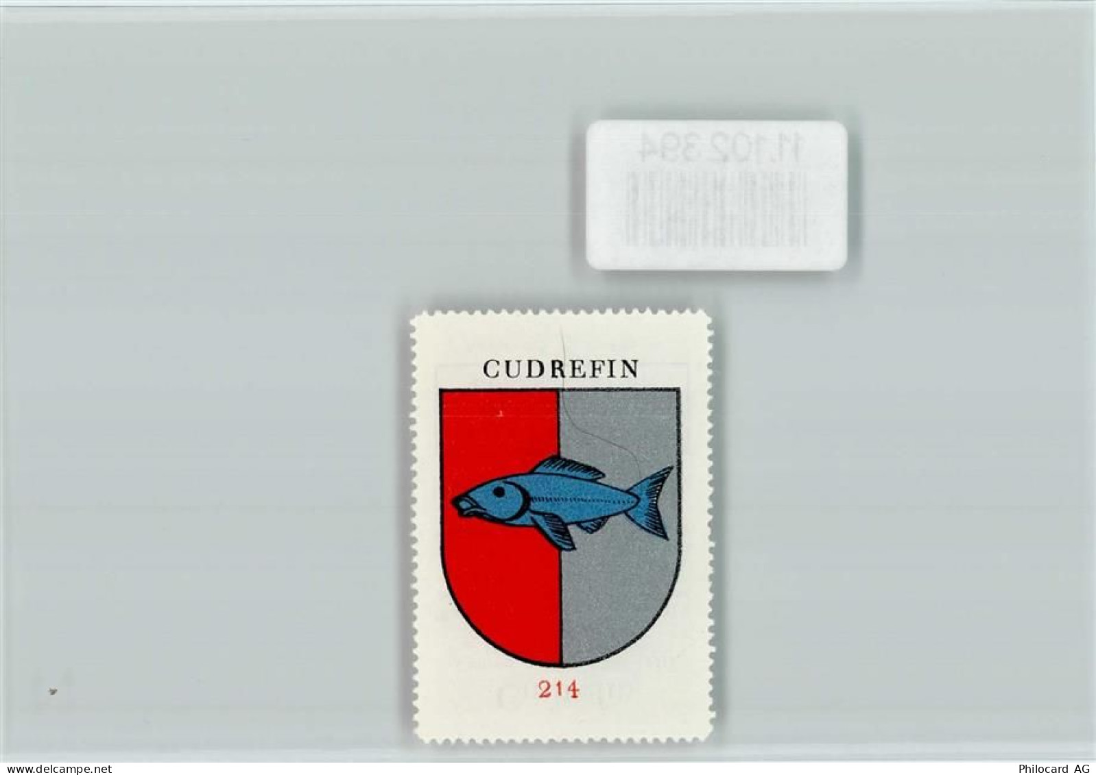 1588 Cudrefin - Vignette Wappen Kaffee Hag ca 1920-1940 - 11102394