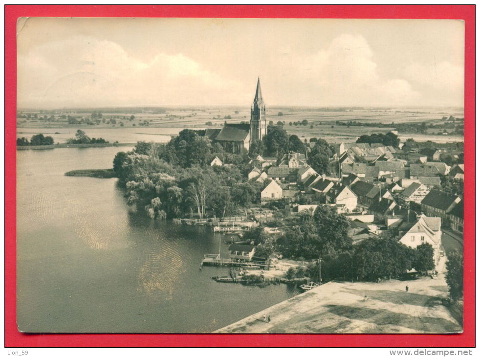159084 / Röbel ( Müritz ) - SEE ,  KIRCHE , PORT  BOAT - Germany Deutschland Allemagne Germania