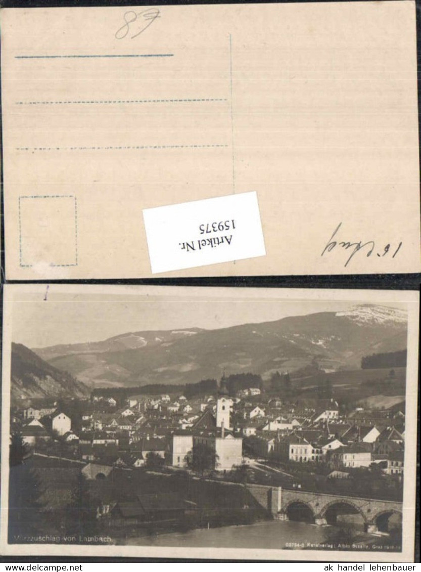 159375,Mürzzuschlag von Lambach 1920