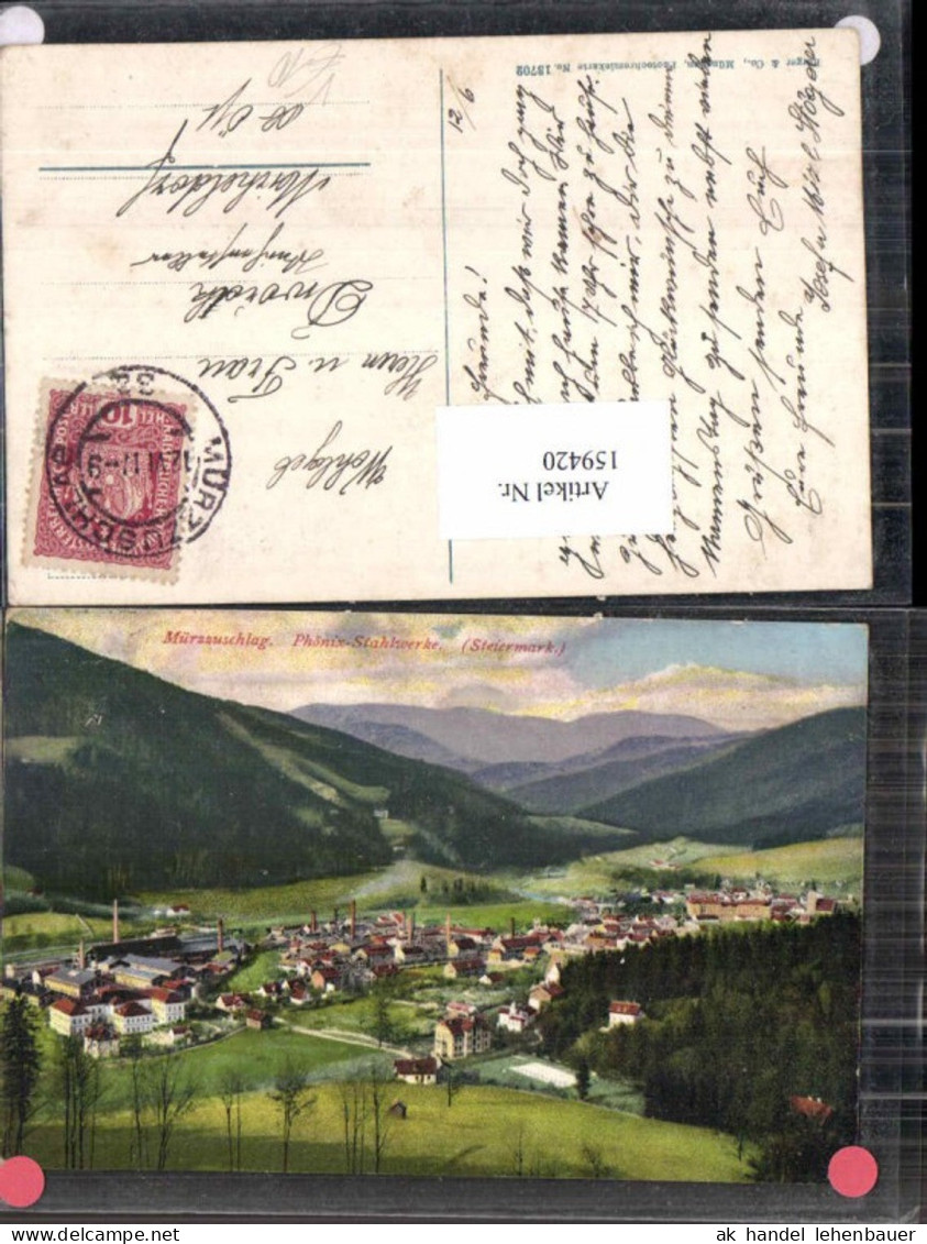 159420,Mürzzuschlag Phönix Stahlwerke Purger Co 13702