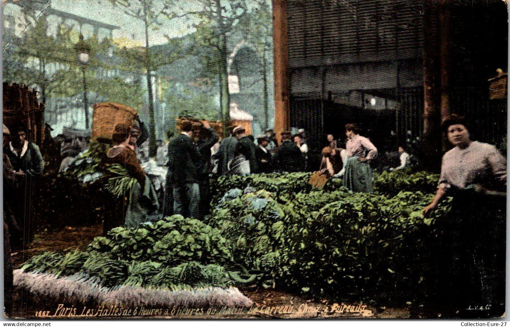 (16/04/25) 75-CPA PARIS - 1er ARRONDISSEMENT - LES HALLES