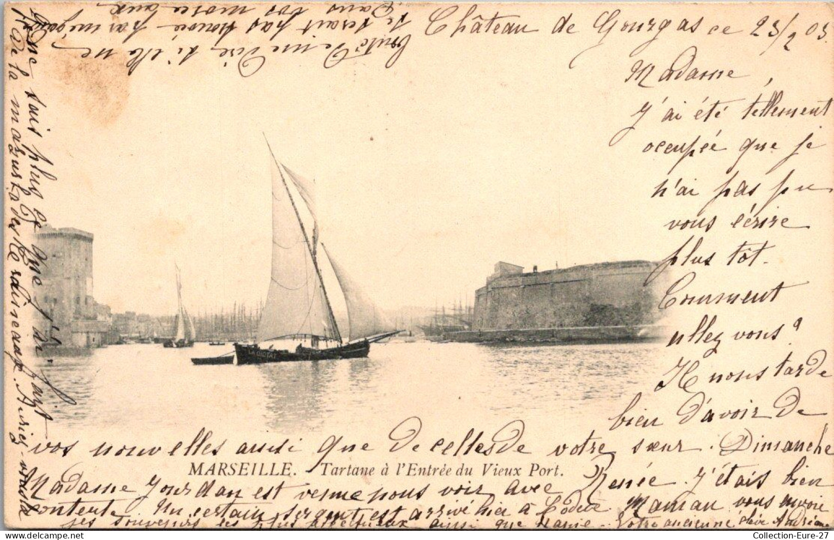 (16/09/25) 13-CPA MARSEILLE - VIEUX PORT