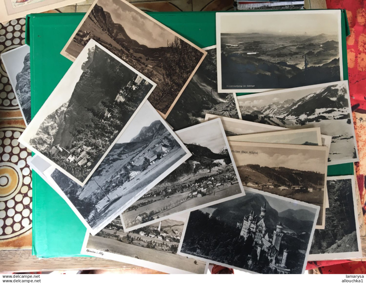 16 Deutschland-Postkarten, 14 neue und 2, die 1944 im Zweiten Weltkrieg reisten – Sammlungen & Lose Europa – siehe Scans