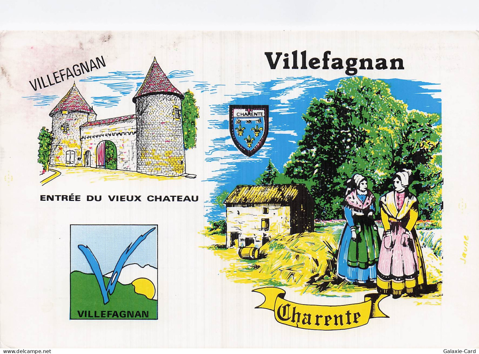 16 VILLEFAGNAN ENTREE DU VIEUX CHATEAU