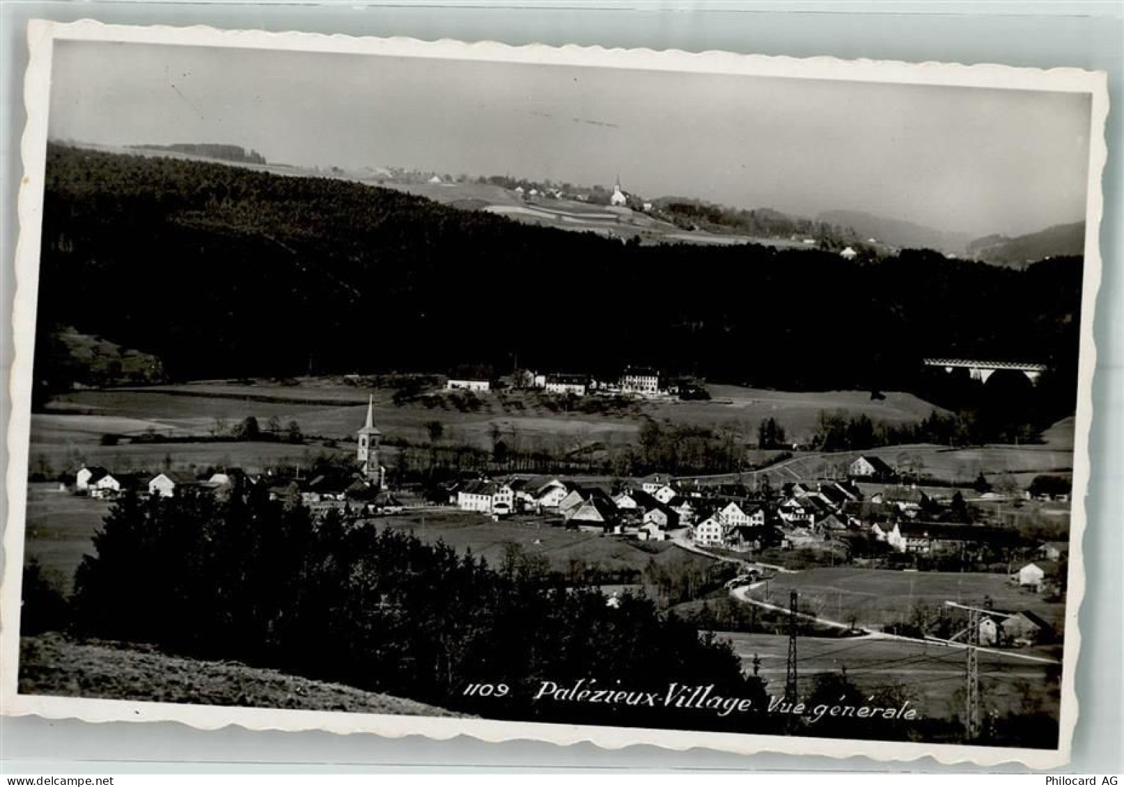 1607 Palézieux-Village Serix 1943 Foto AK Feldpost Trp-Surveilance - 38193947