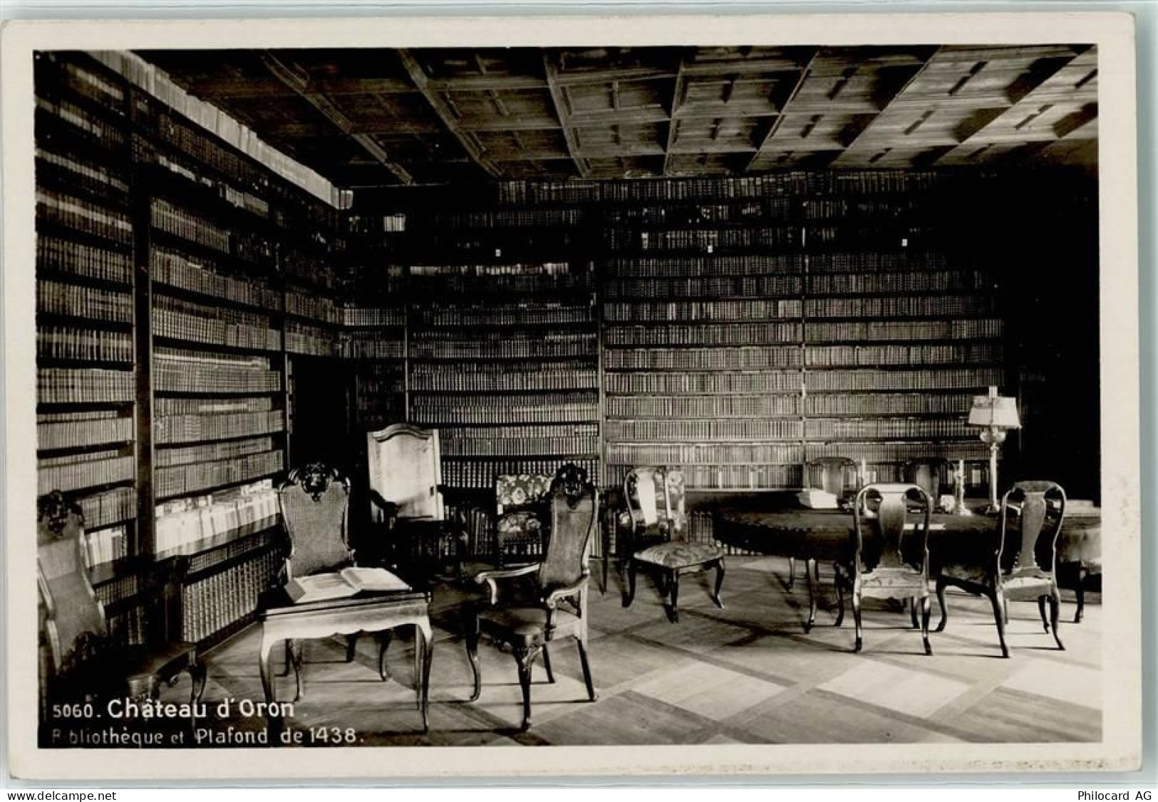 1608 Oron-le-Châtel - Schloss Bibliothek - 10604354