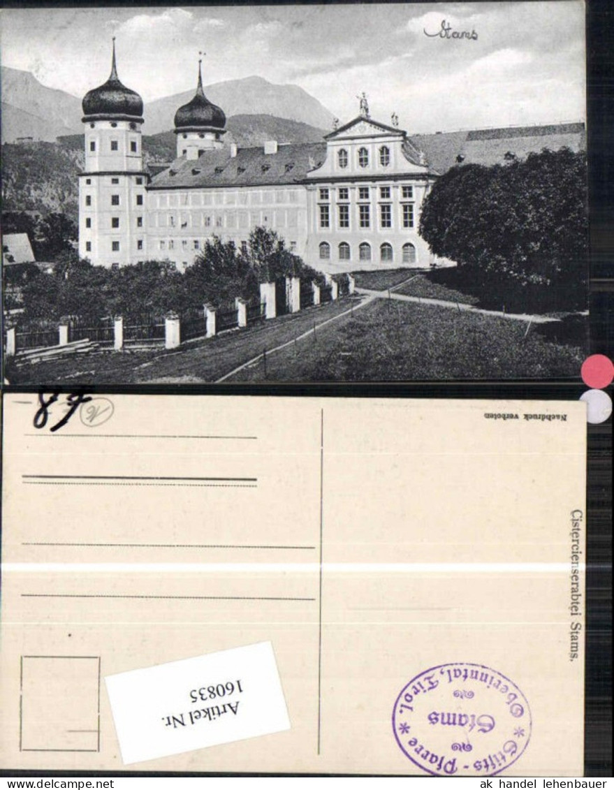 160835,Stams Detailansicht 1915