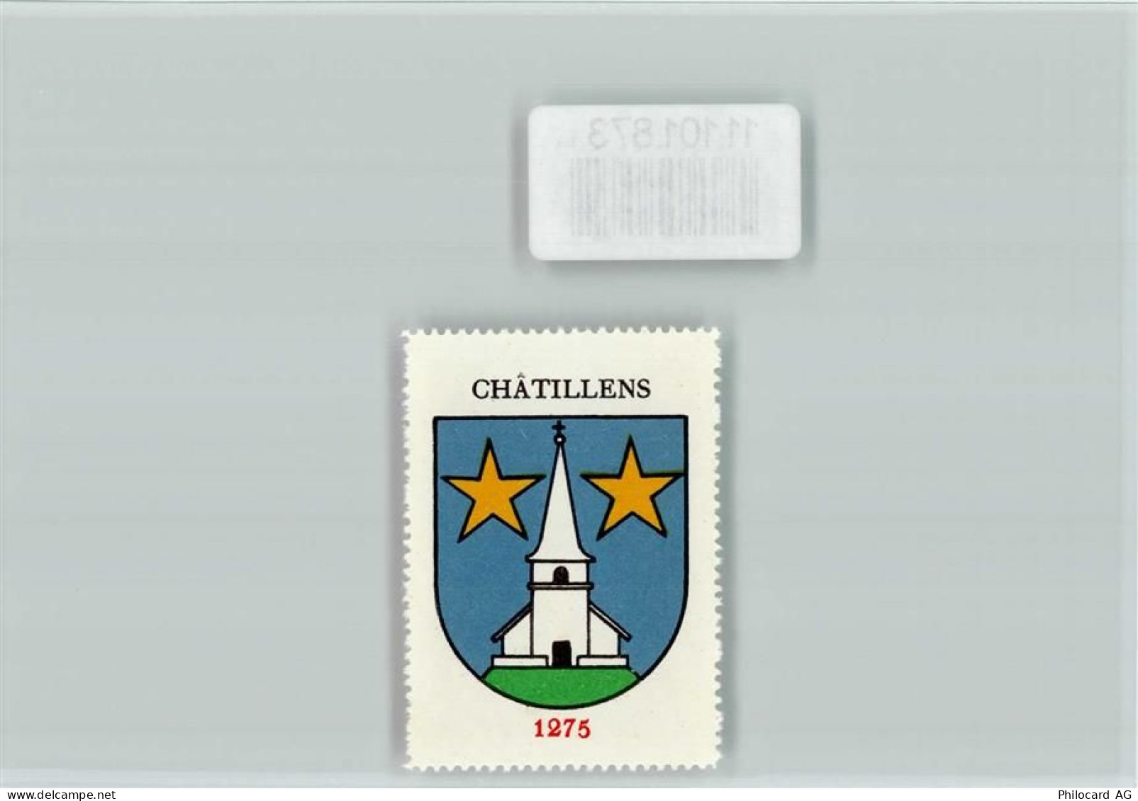 1610 Châtillens - Vignette Wappen Kaffee Hag ca 1920-1940 - 11101873