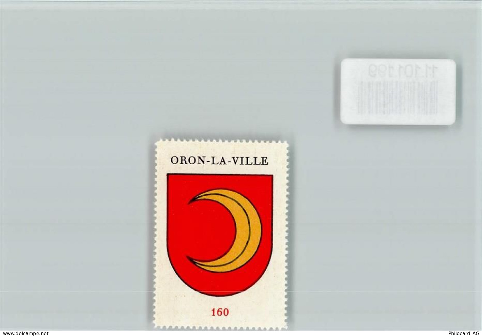 1610 Oron-la-Ville - Vignette Wappen Kaffee Hag ca 1920-1940 Oron-La-Vil... - 11101199