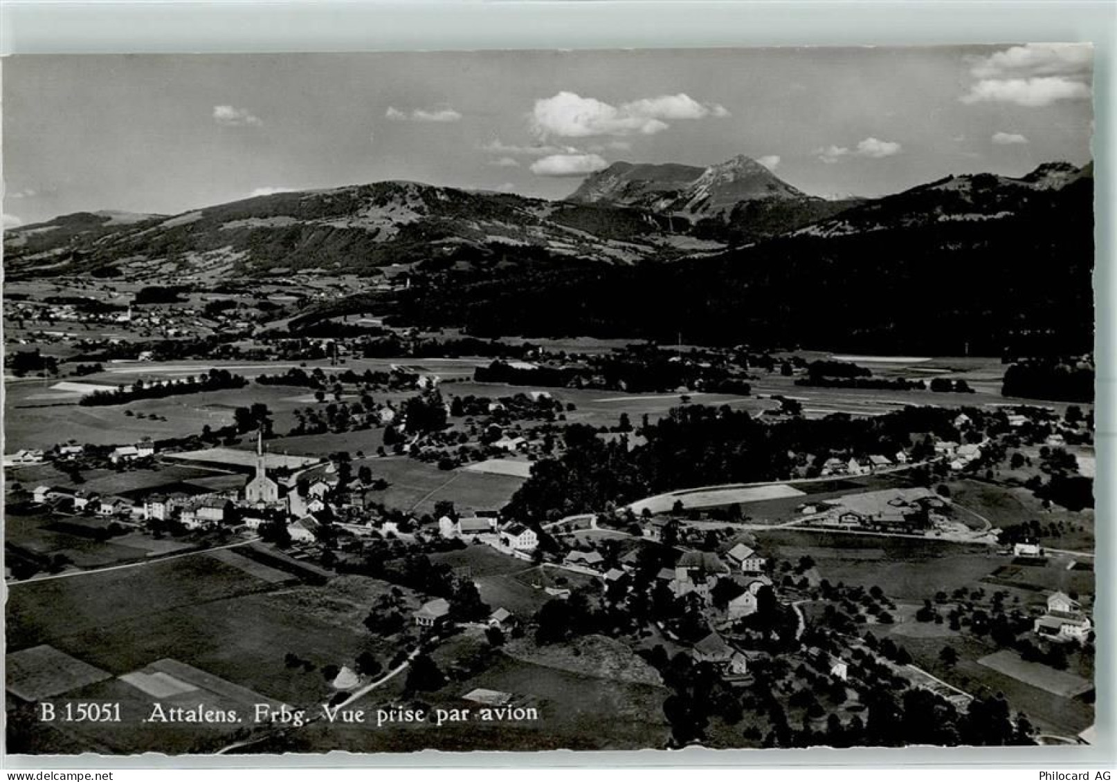 1616 Attalens Vuarat - Fliegeraufnahme - 13149962