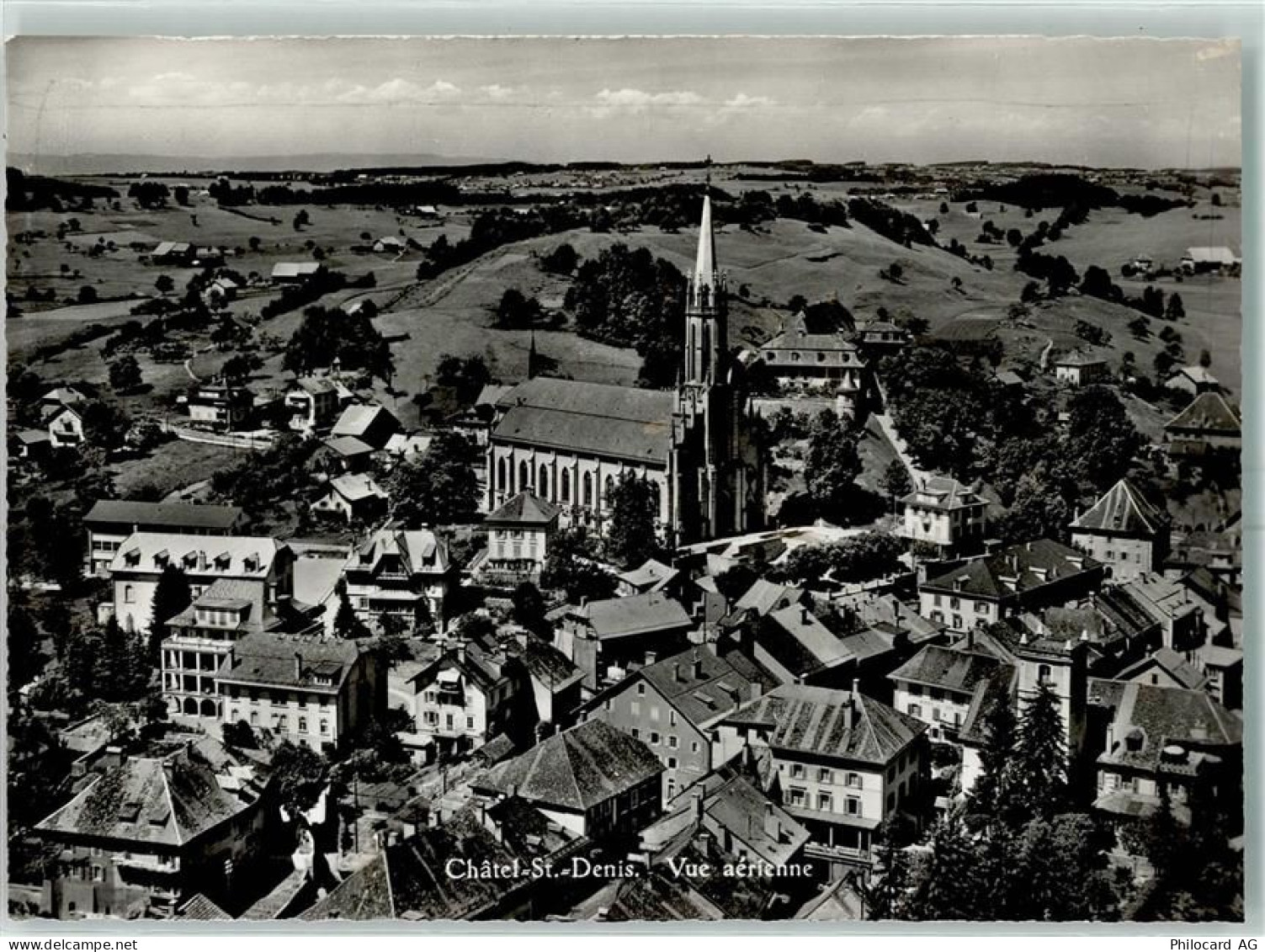 1618 Châtel-St-Denis - Fliegeraufnahme - 13149646