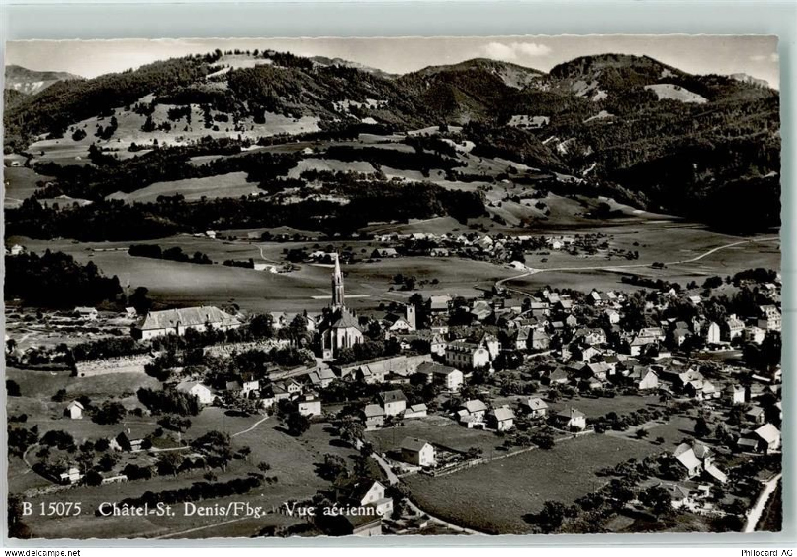 1618 Châtel-St-Denis - Fliegeraufnahme - 13149993