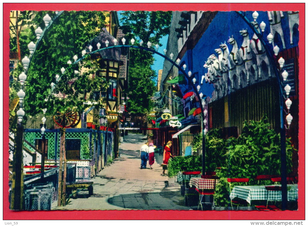 162392 / COPENHAGEN - TIVOLI . THE BACKLANE , LA RUELLE  - Denmark Danemark Danemark Danimarca