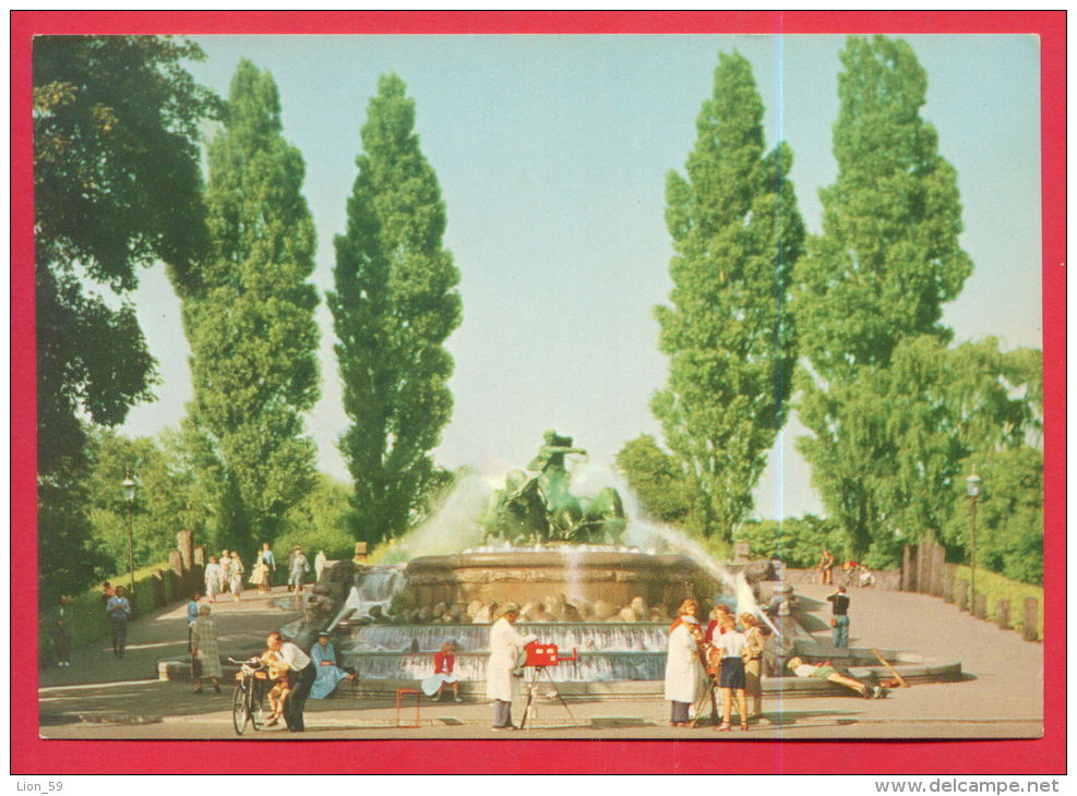 162397 / COPENHAGEN - THE GEFION FOUNTAIN AT LANGELINE -  Denmark Danemark Danemark Danimarca