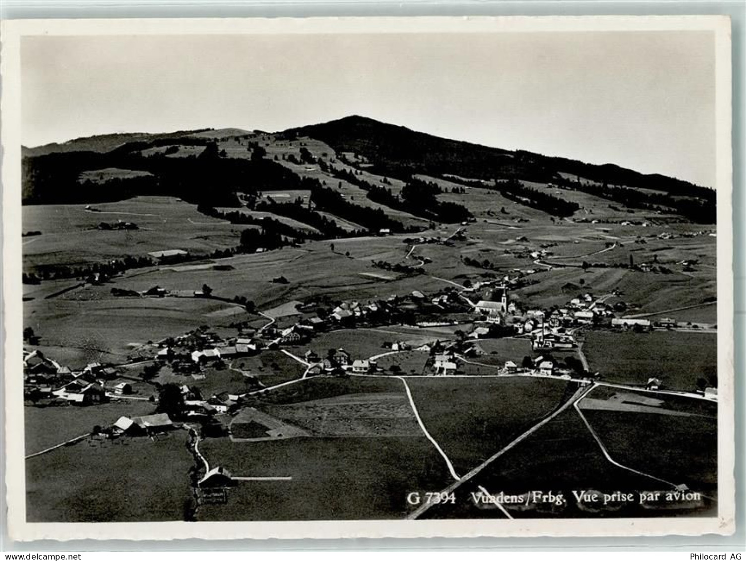 1628 Vuadens Les Colombettes - Fliegeraufnahme - 13149622