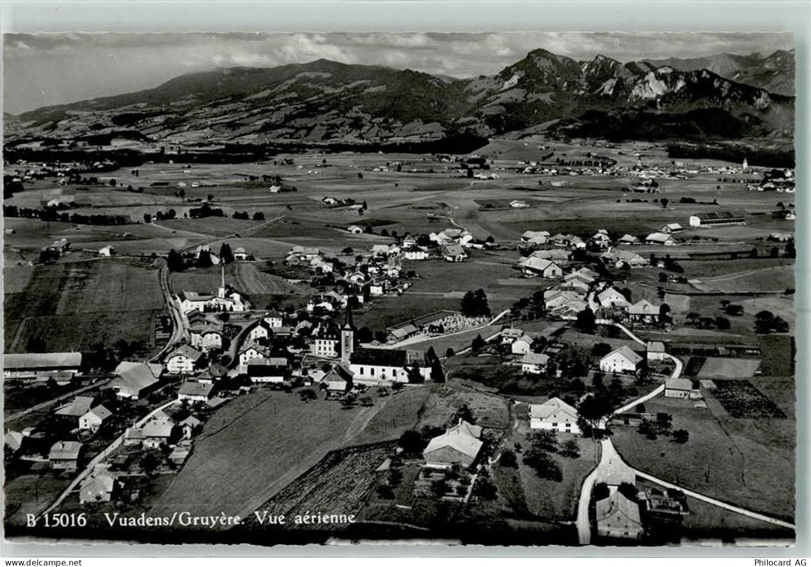 1628 Vuadens Les Colombettes - Fliegeraufnahme - 13149748