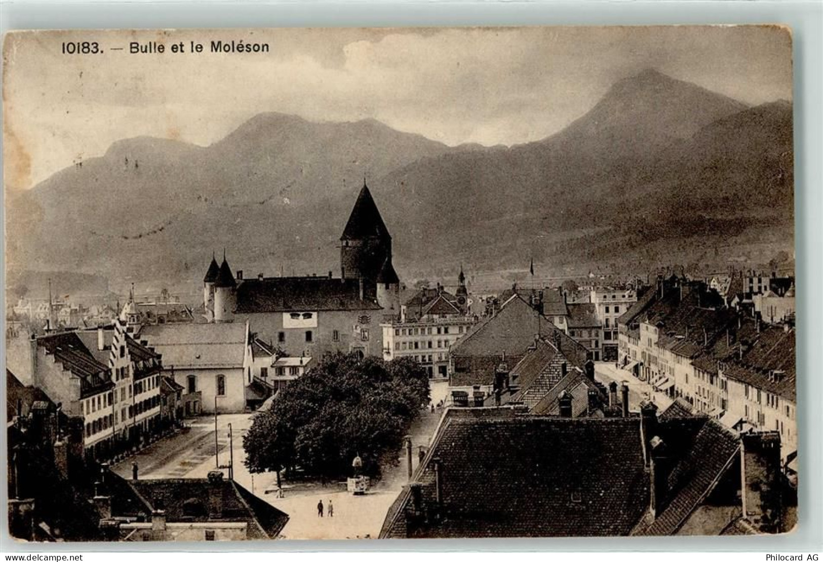 1630 Bulle 1910 - Moleson Schloss - 10610269