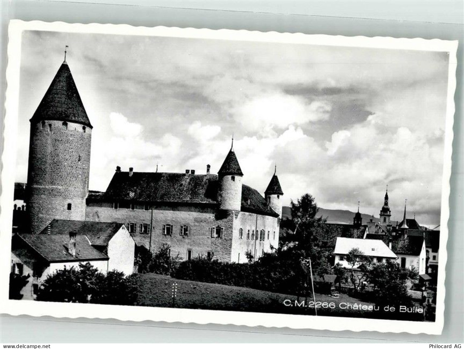 1630 Bulle Foto AK Schloss - 38217187
