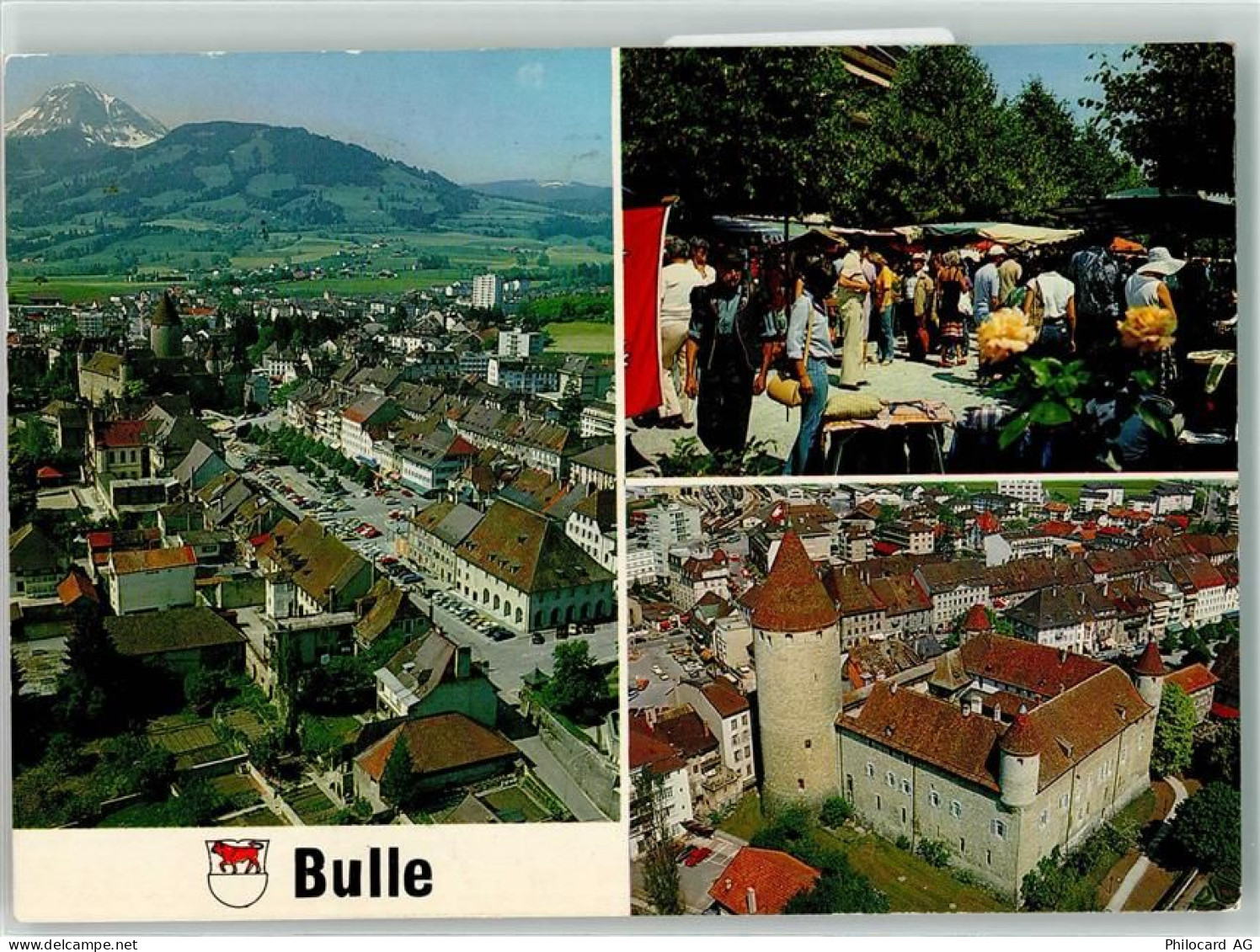 1630 Bulle - Marktszene Schloss - 39489079