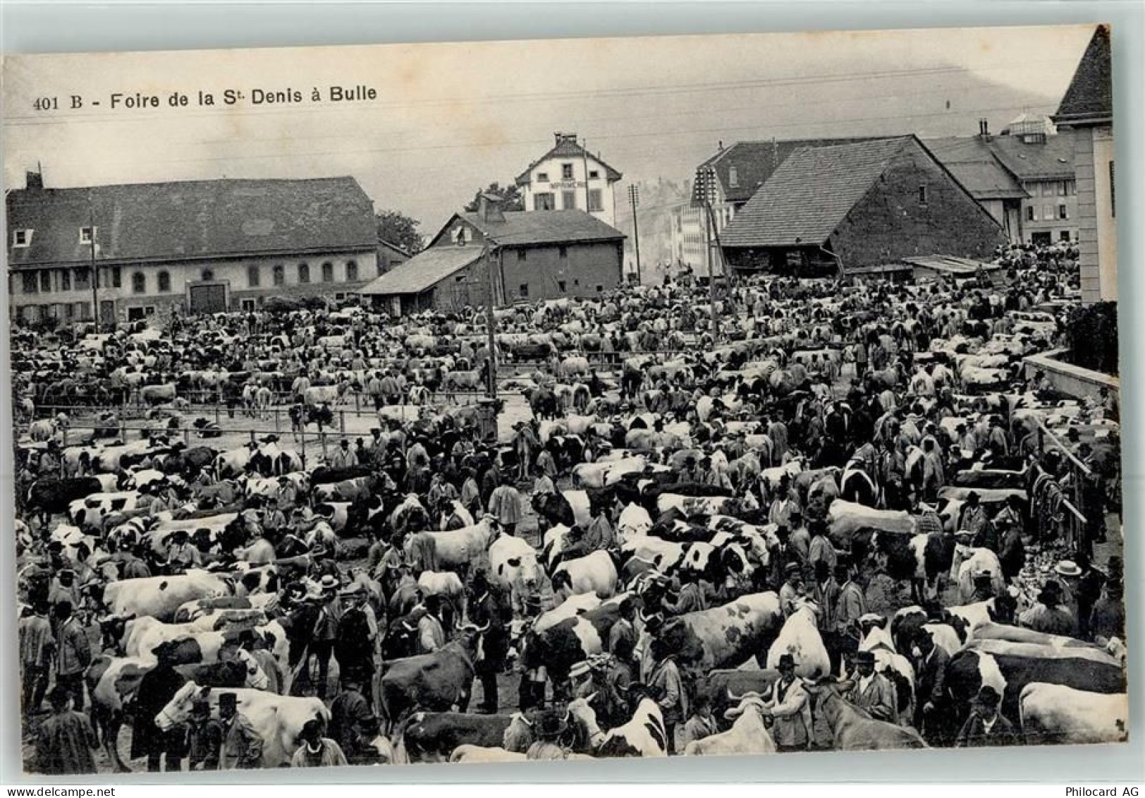 1630 Bulle - Saint Denis Messe Viehmarkt - 13271664