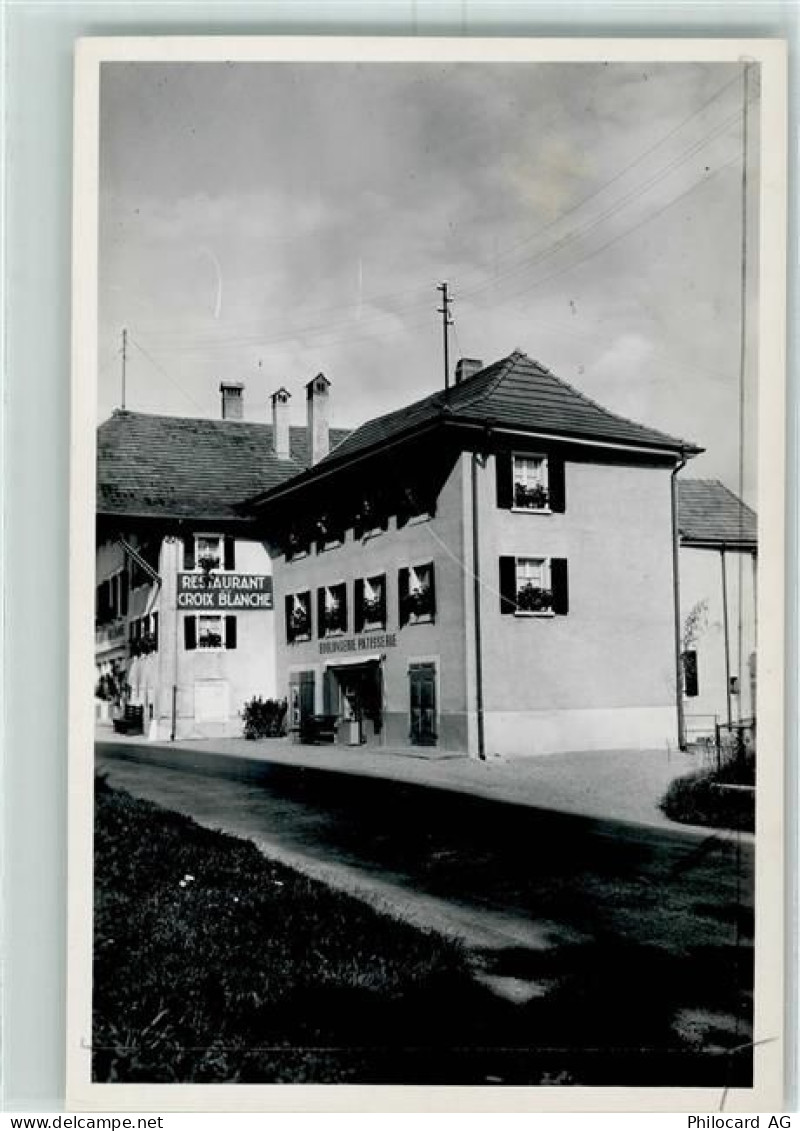 1632 Riaz FOTO KEINE AK Restaurant Croix Blanche - 13232519