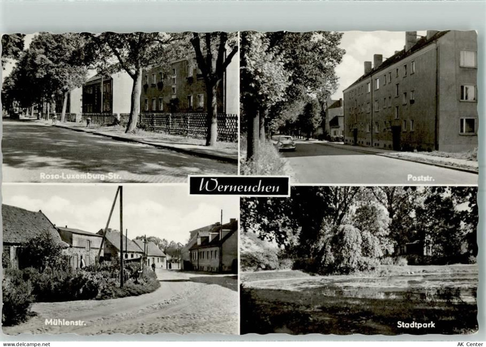 16356 O1298 Werneuchen - Rosa Luxemburg Straße Poststraße Mühlenstraße S... - 10425975