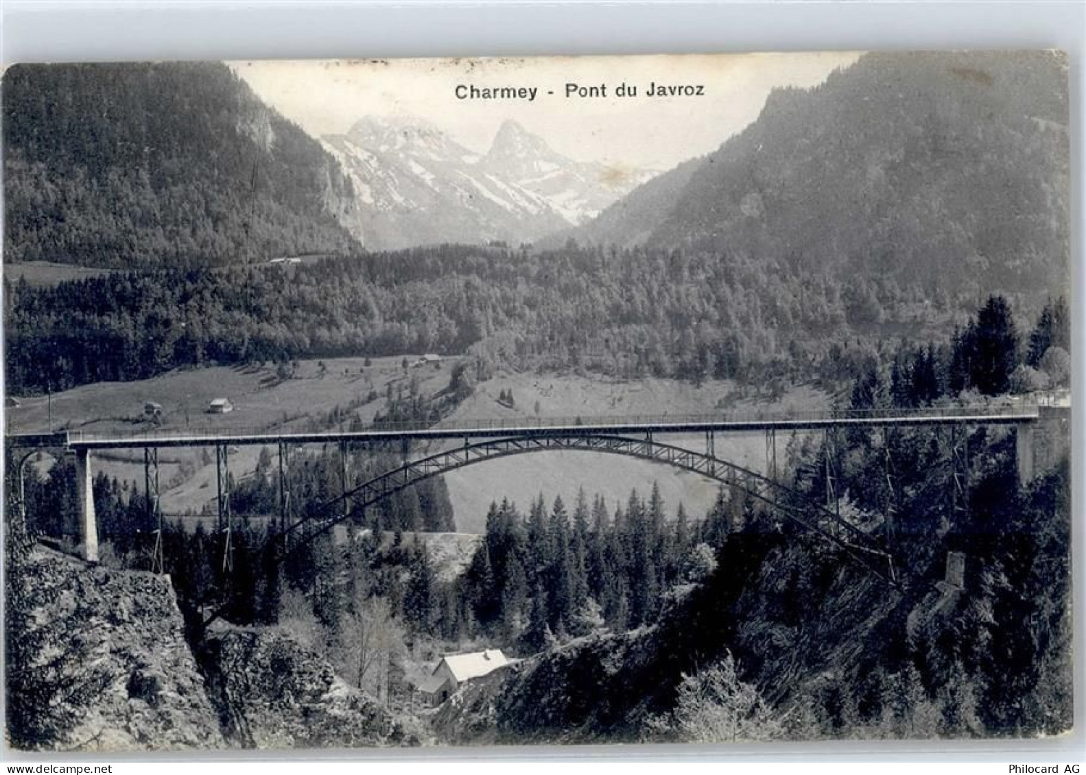 1637 Charmey (Gruyère) 1905 - Brücke - 51425213