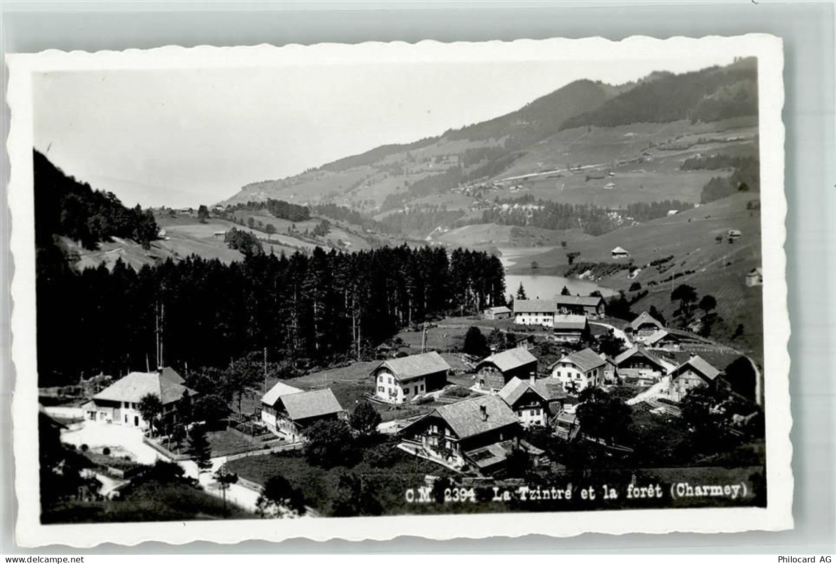 1637 Charmey Gruyère Foto AK La Tzintre - 10742548