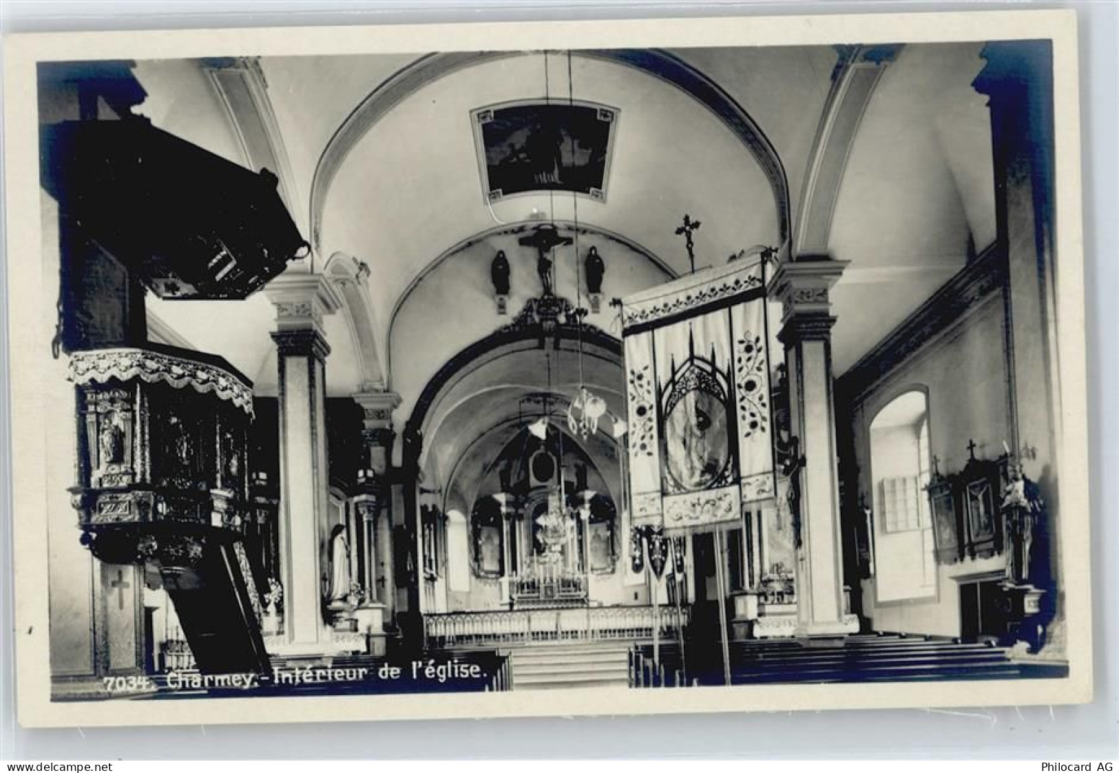 1637 Charmey (Gruyère) - Kirche AKU2 - 50698890