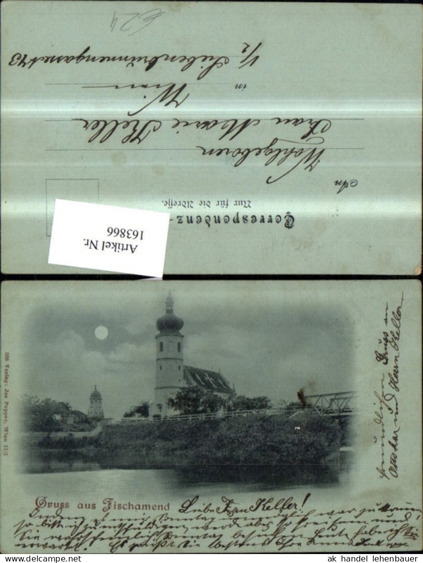 163866,Fischamend b. Mondschein Nacht