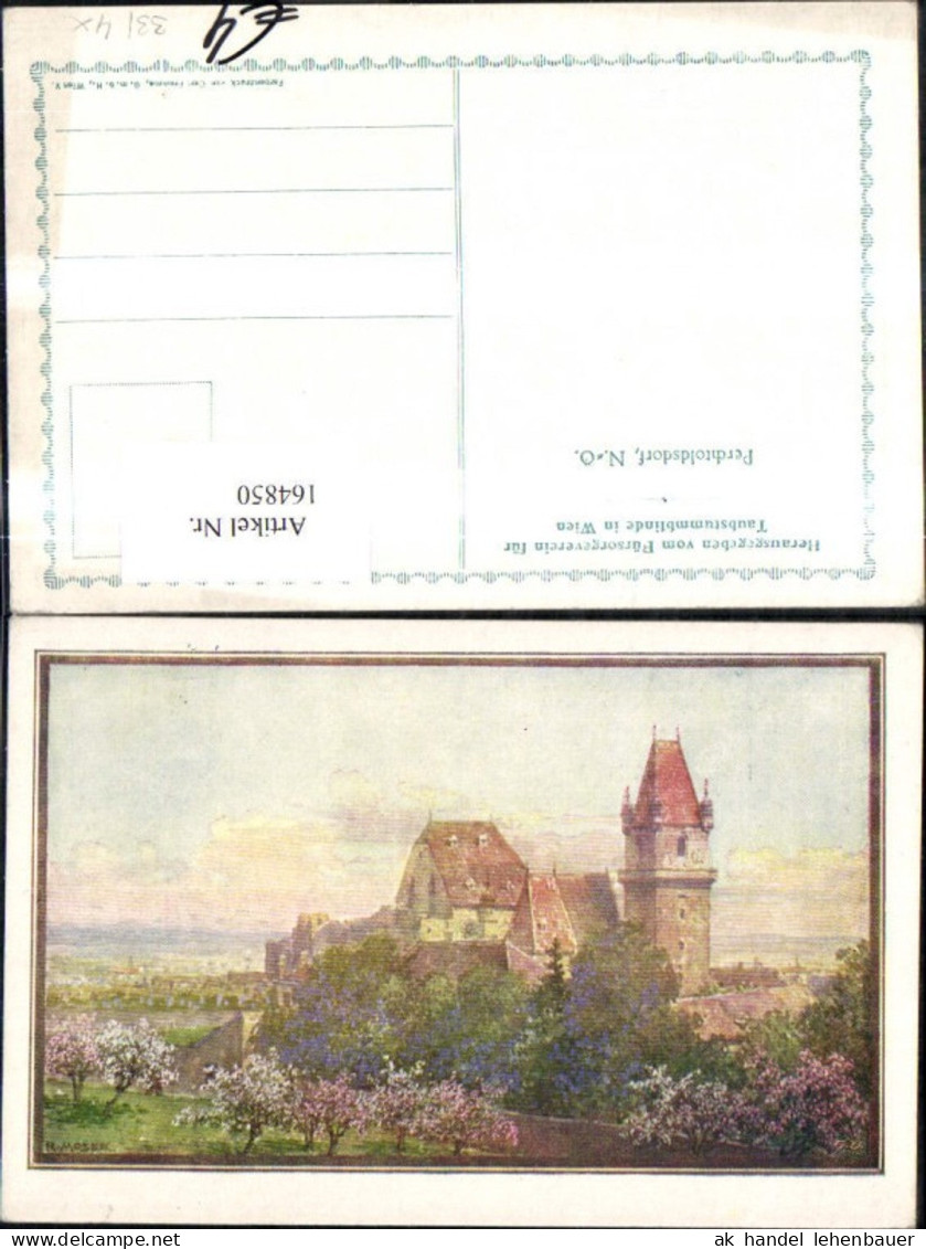 164850,Perchtoldsdorf Künstler Ak