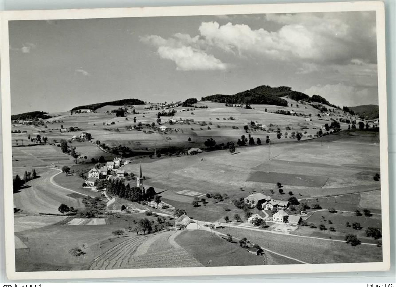 1649 Pont-la-Ville FOTO KEINE AK Fliegeraufnahme - 13149601