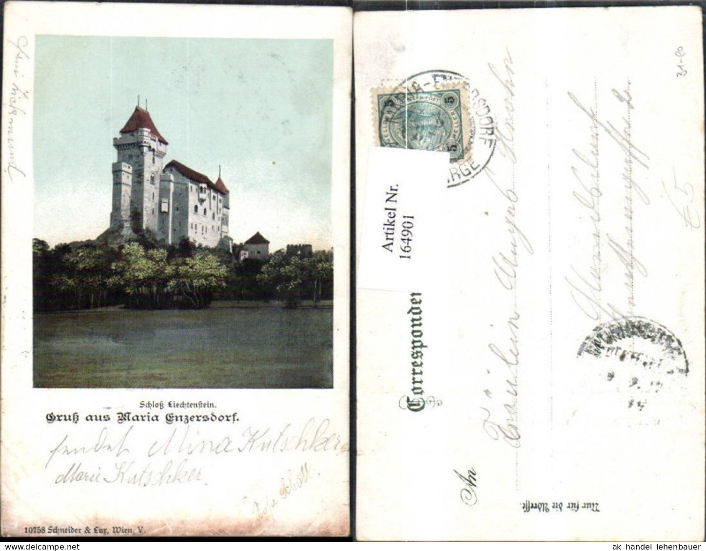 164901,Maria Enzersdorf Schloss Liechtenstein