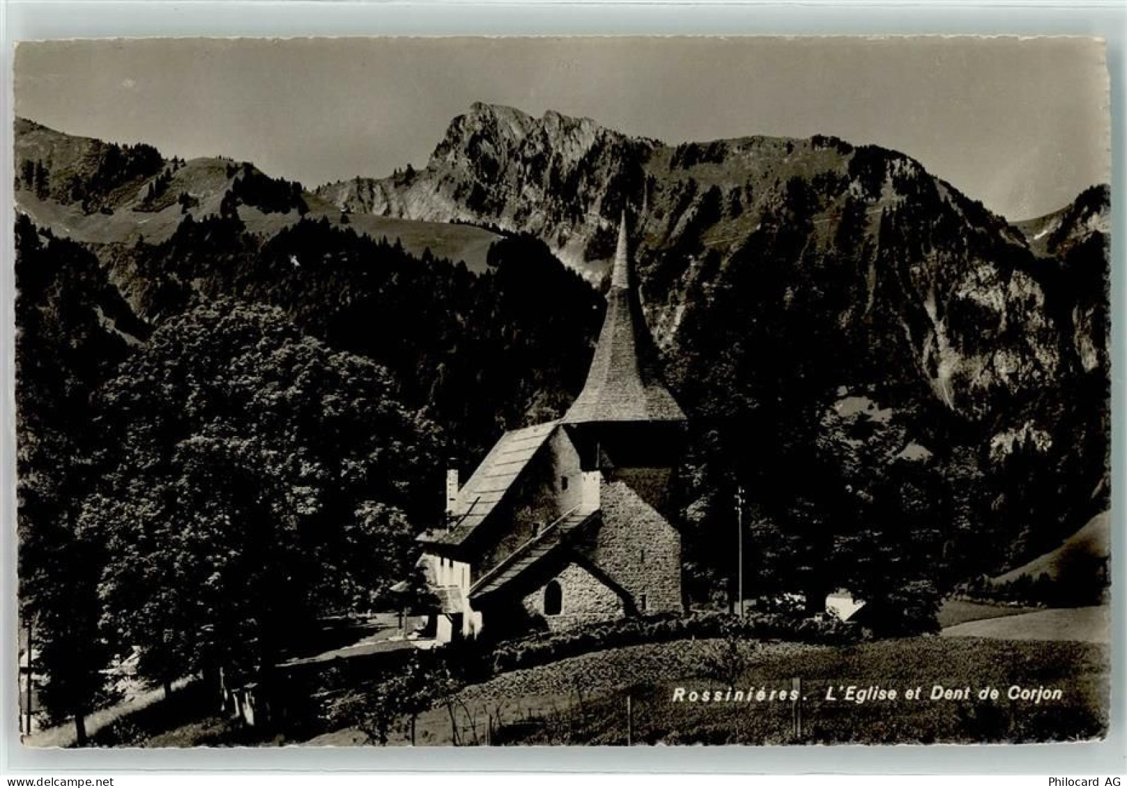 1658 Rossinière - Kirche Dent do Corjon - 10588530