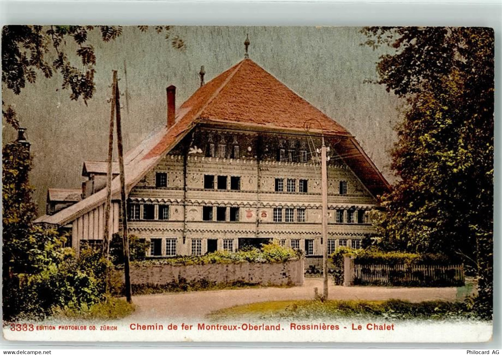 1658 Rossinière - Le Grand Chalet - 10600778