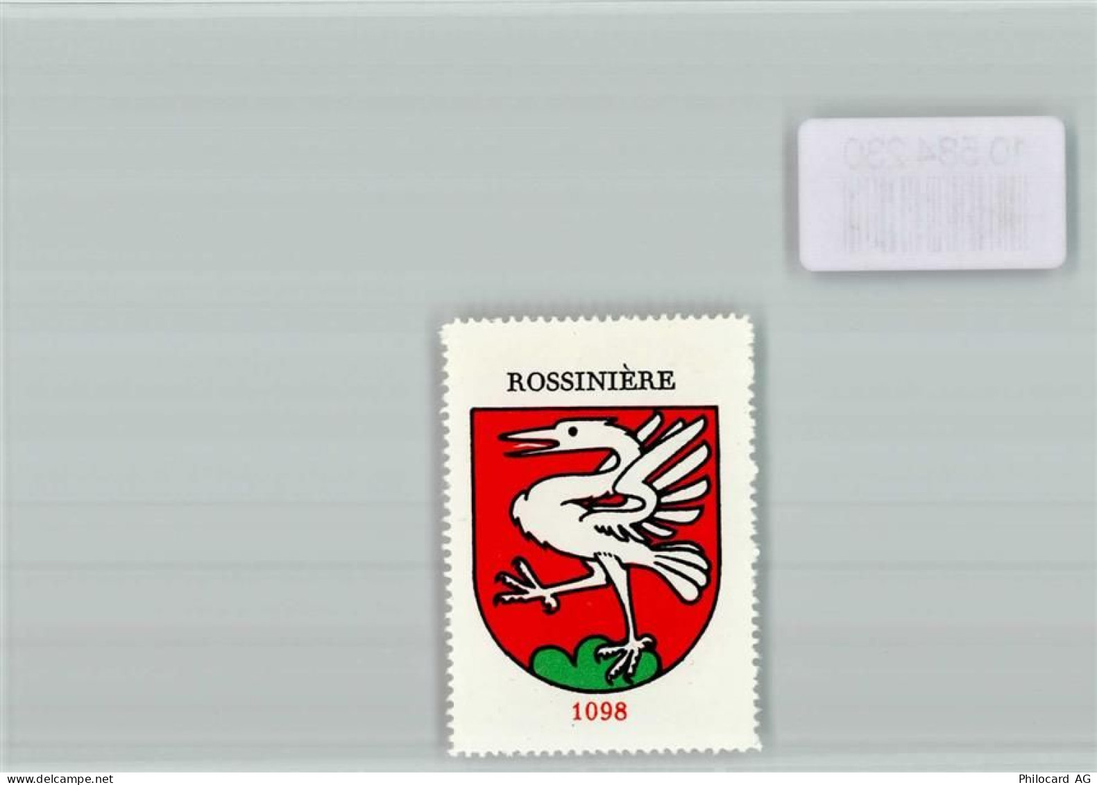 1658 Rossinière Vignette Vignette 1098 Vogel - 10584230