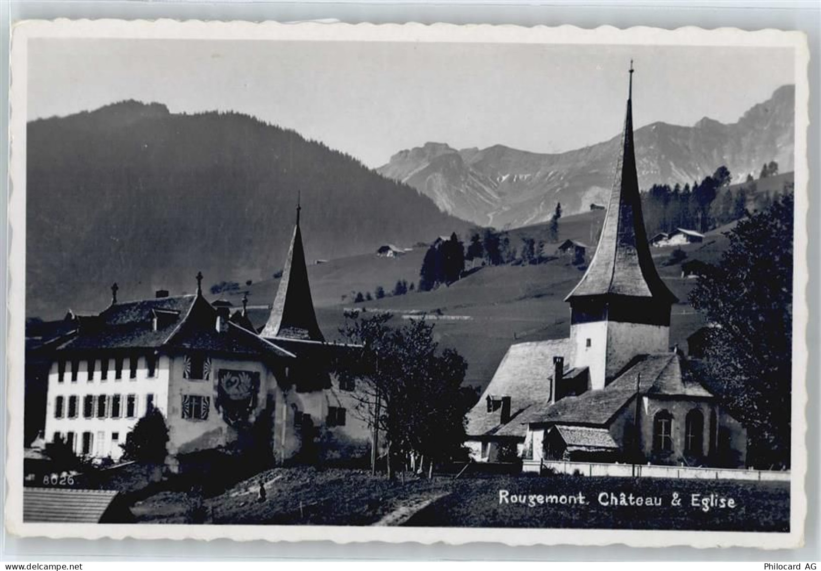 1659 Rougemont - Kirche, gasthaus - 50572100