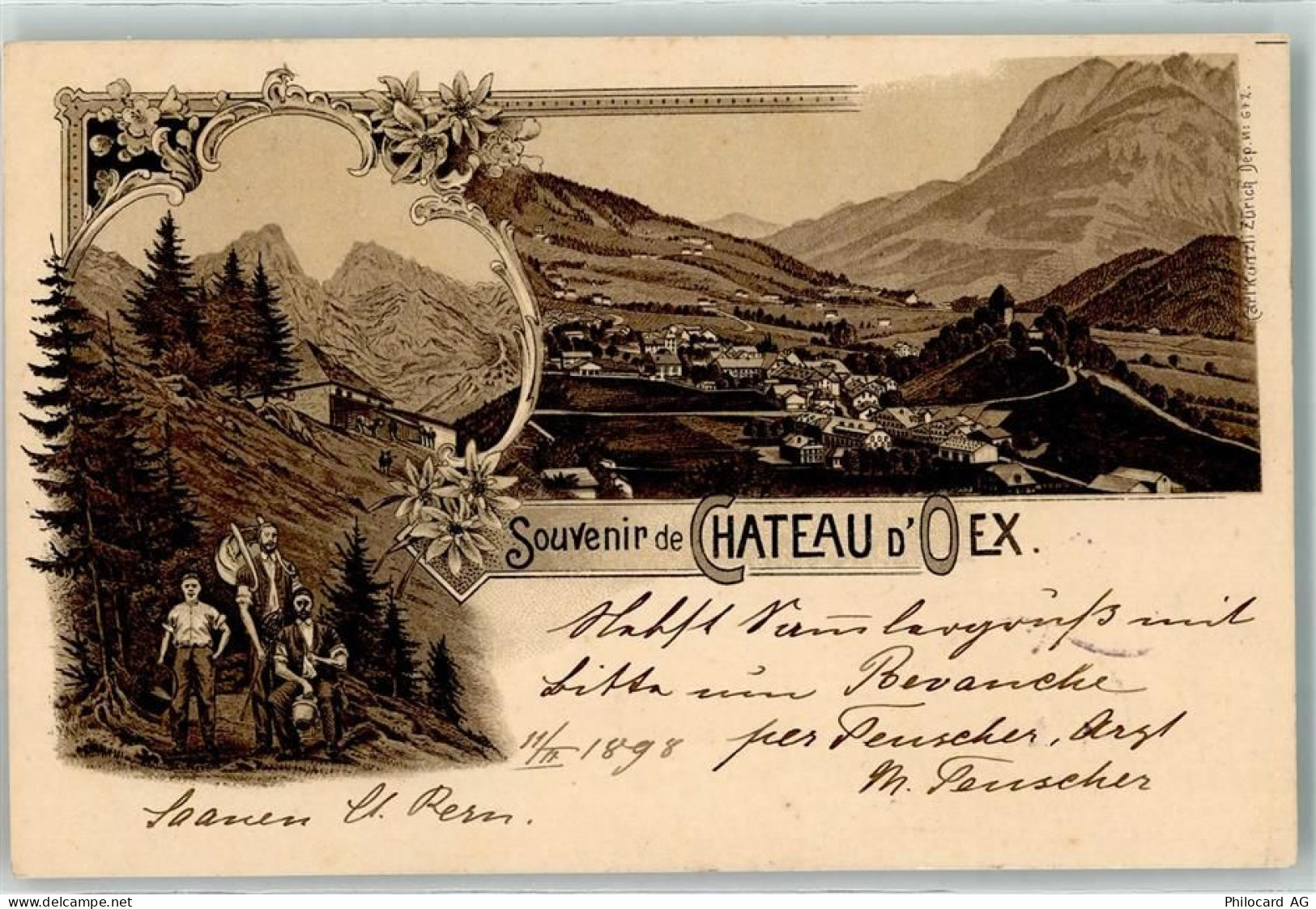 1660 Château-d'Oex 1898 - 13607239