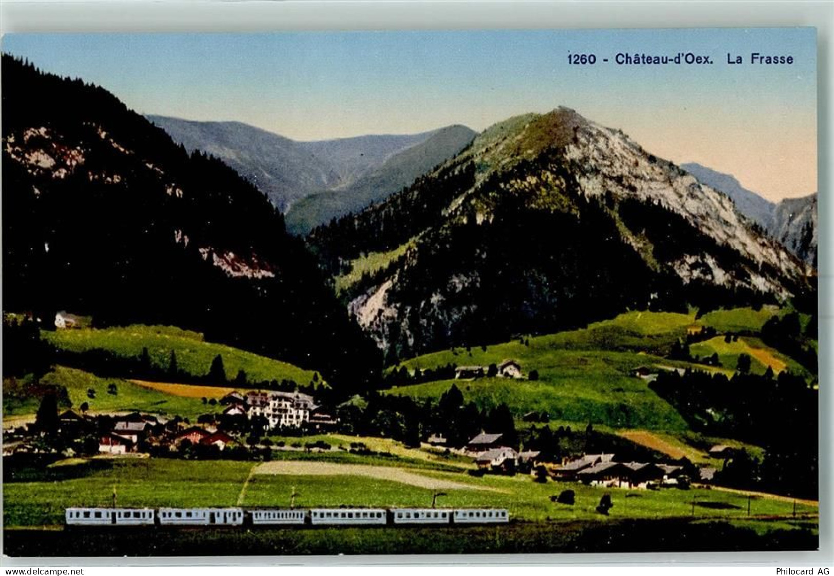 1660 Château-d'Oex - Eisenbahn La Frasse - 10397013
