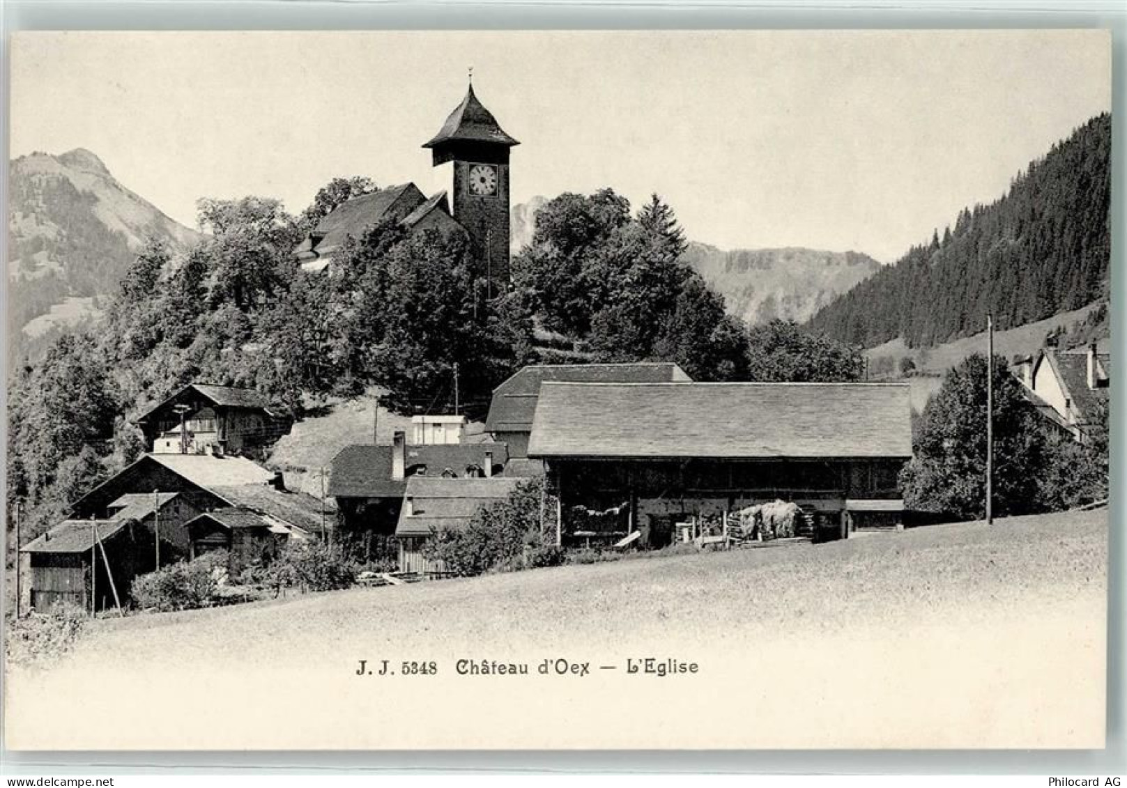 1660 Château-d'Oex - Ev. Kirche - 10599660