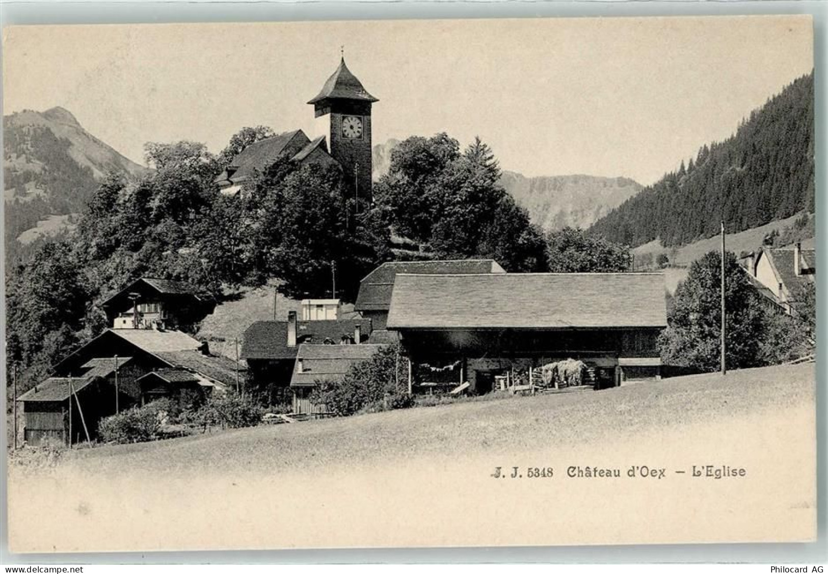 1660 Château-d'Oex - Kirche - 10596435