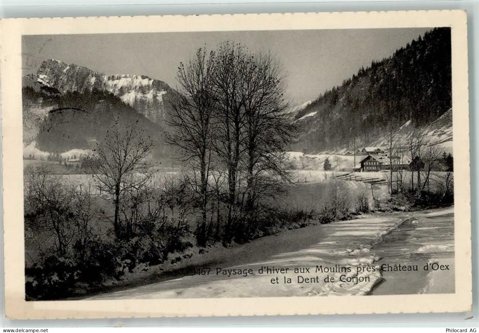 1660 Château-d'Oex - Moulins en hiver - 39372414