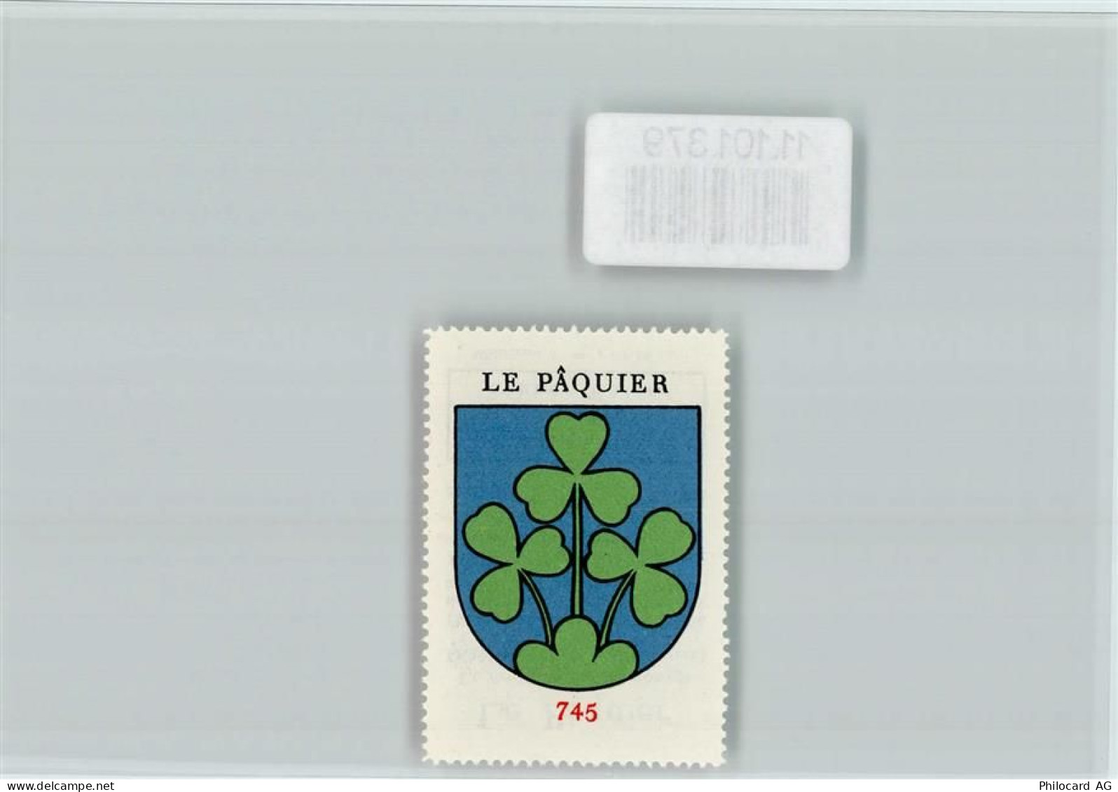 1661 Le Pâquier-Montbarry Le Pâquier FR - Vignette Wappen Kaffee Hag ca ... - 11101379