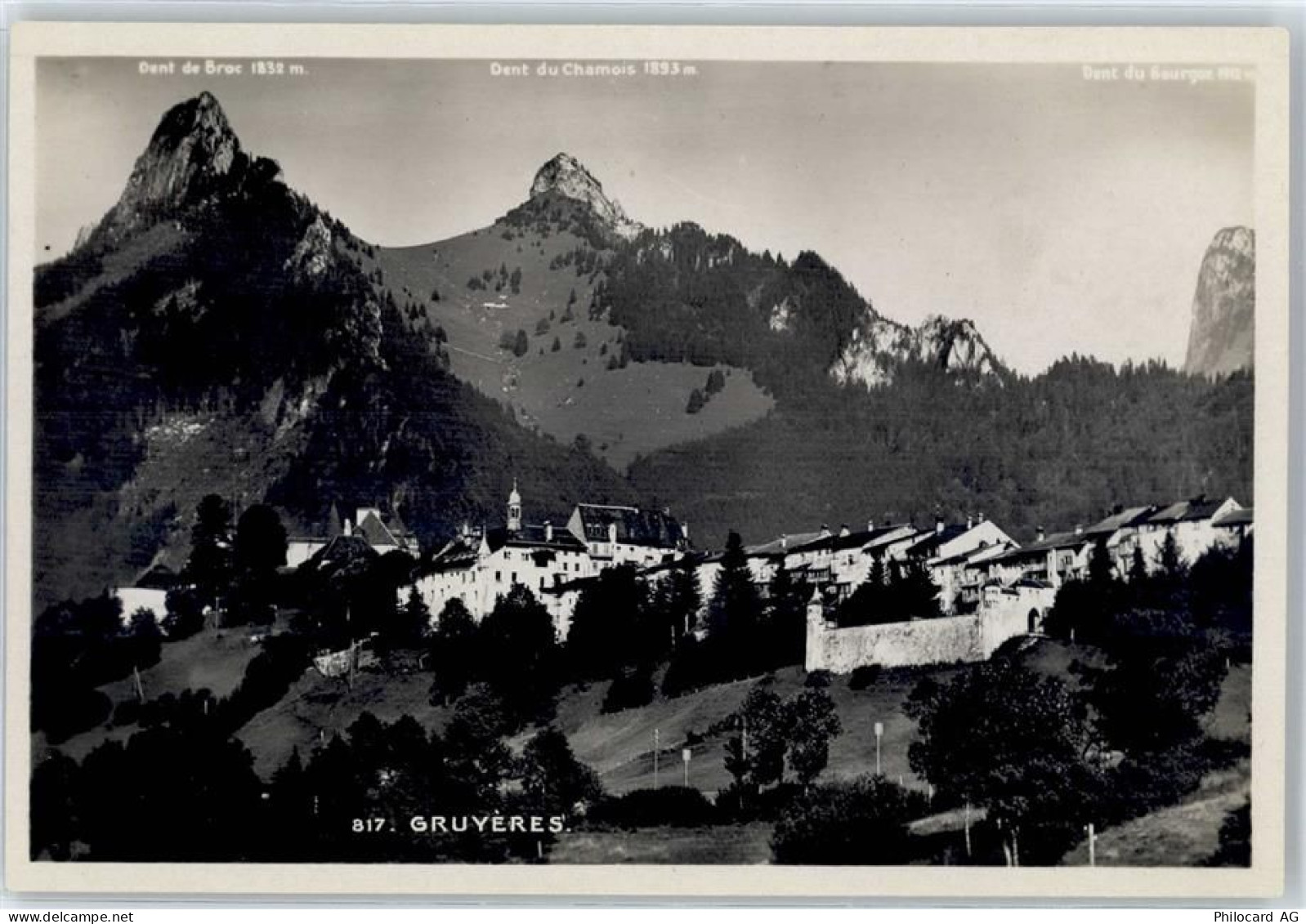 1663 Gruyères - Bergkette - 51537479